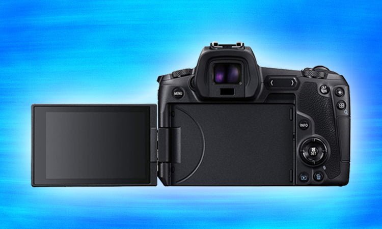 Canon EOS R vista de pantalla