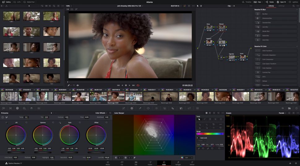 DaVinci Resolve 17 de Blackmagic