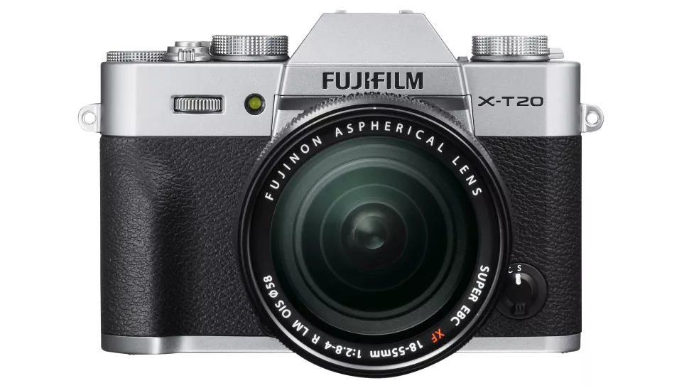  Fujifilm X-T20 - Kit de cámara Evil de 24 MP y Pantalla de 3con Cuerpo y Objetivo XC 15-45 mm, Plata