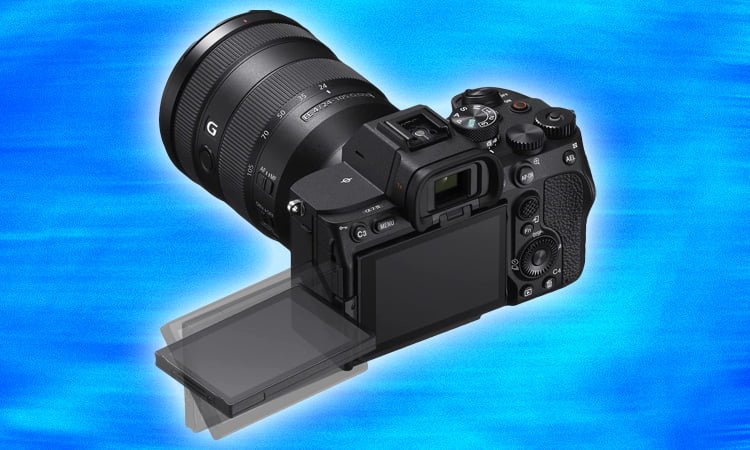 Pantalla abatible de la Sony Alpha 7 IV